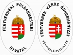 Fegyvernek település Önkormányzati címer táblája