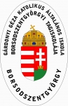 Borsodszentgyörgy, Gárdonyi Géza Katolikus Általános Iskola címere
